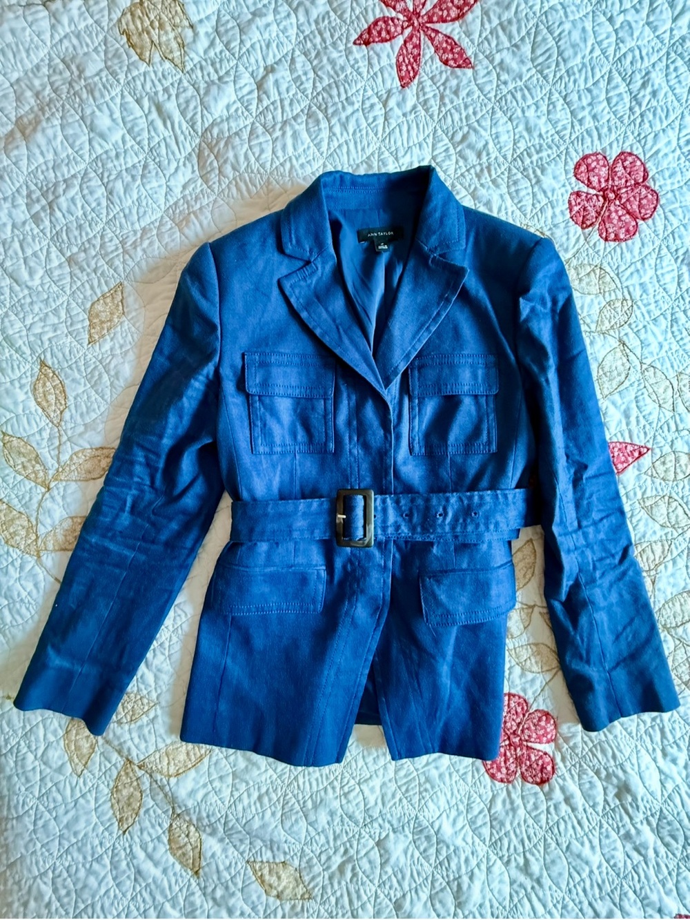 Pantsuit- Ann Taylor Linen Blend, 4P